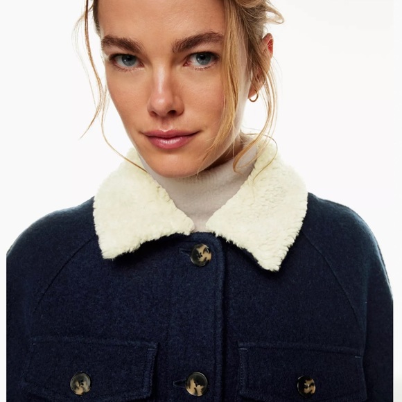 Aritzia Jackets & Coats Aritzia Wilfred Free Pacific Shirt Jacket